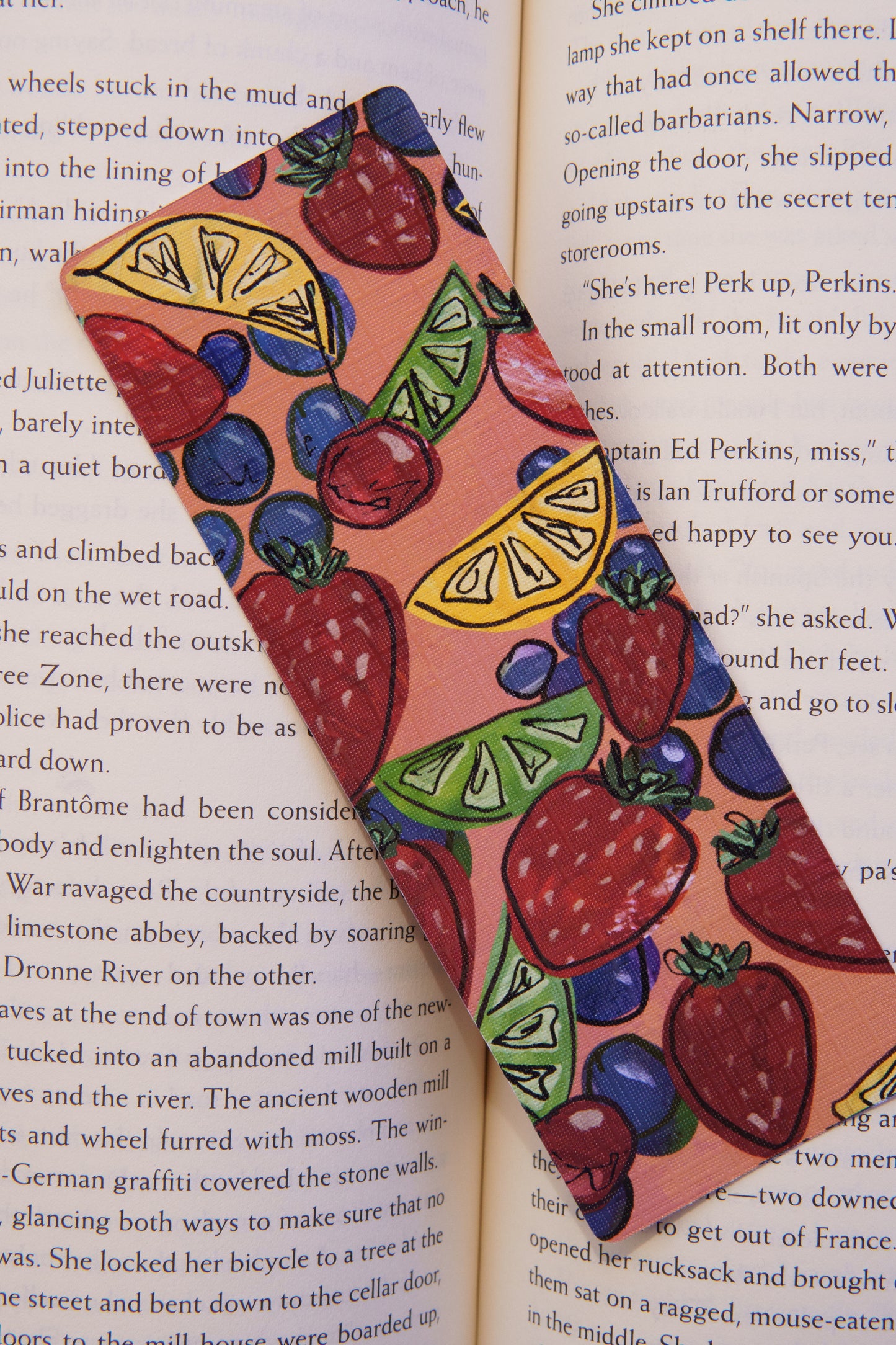 Good Fruit and Good Books Bookmark