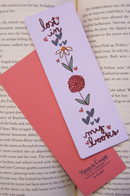Lost in my Books Bookmark