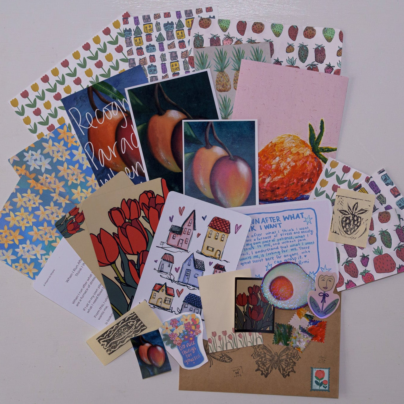 LARGE Scrappy Mail