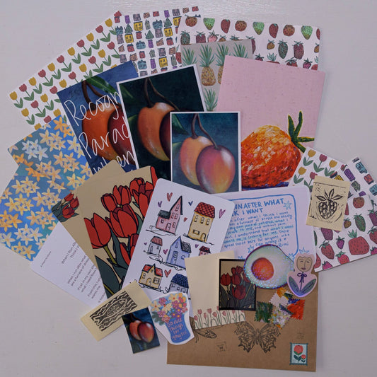 LARGE Scrappy Mail